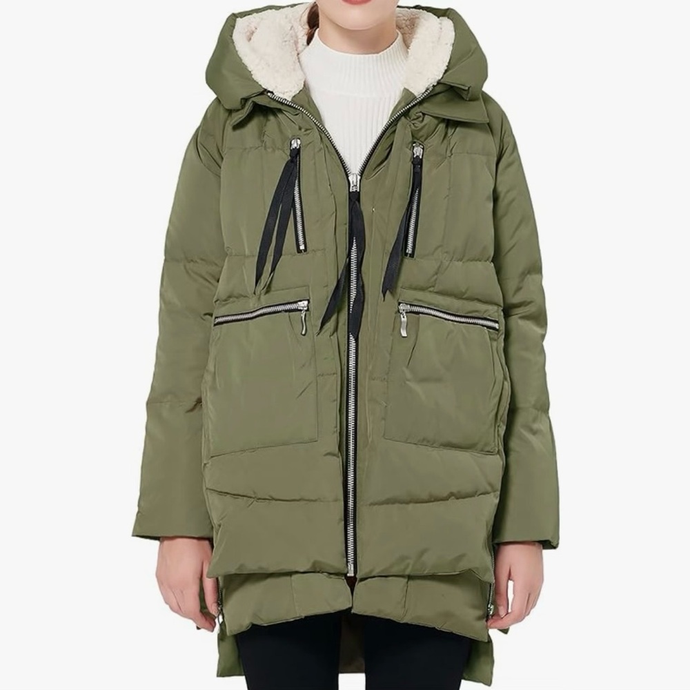 OROLAY  WOMENS THICKENED DOWN JACKET XS